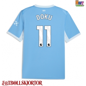 Manchester City Jeremy Doku #11 Hemmatröja 2026-27 Kortärmad